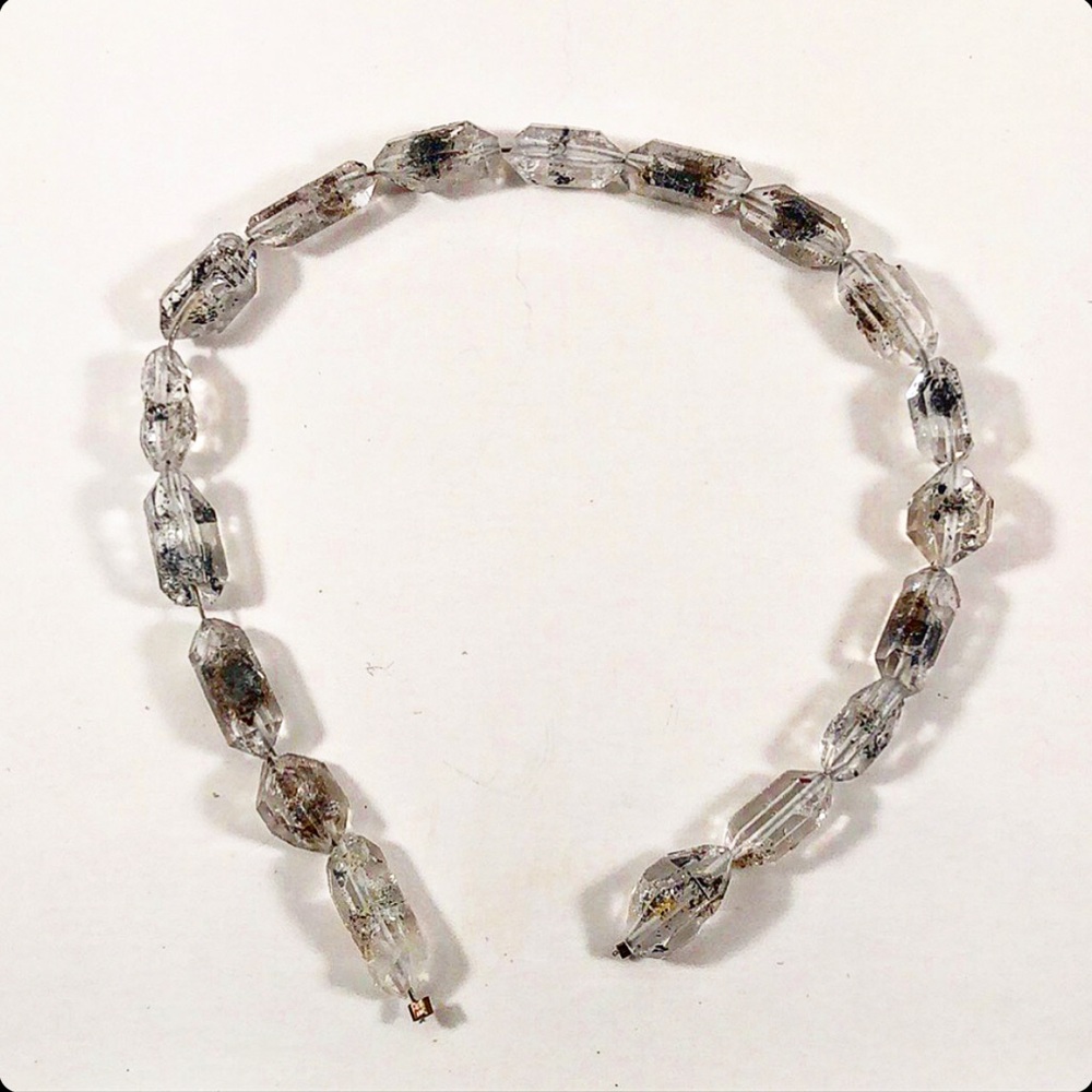 Stackable Herkimer Diamond Rings - Picture 4 of 16